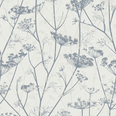 Wild Chervil Wallpaper Sample - Dove & Silver (120383)