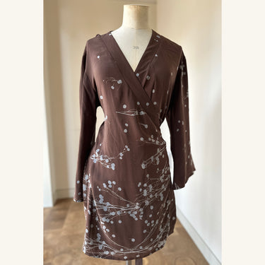 Archive Wrap Dress #010