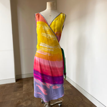 Archive Wrap Dress #018