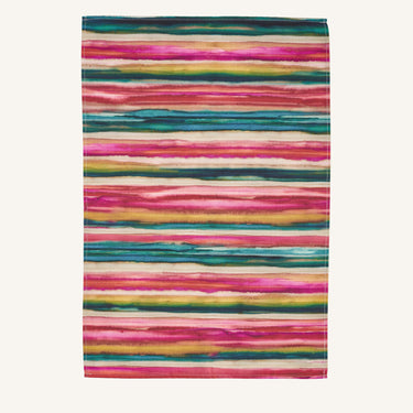 Artist's Stripe Tea Towel - Rainbow