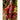 Ash leaf cashmere ring scarf - Chilli