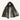 Ash leaf cashmere ring scarf - Olive