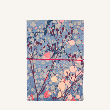 Backing Cloth Notebook Cover Red/Calico