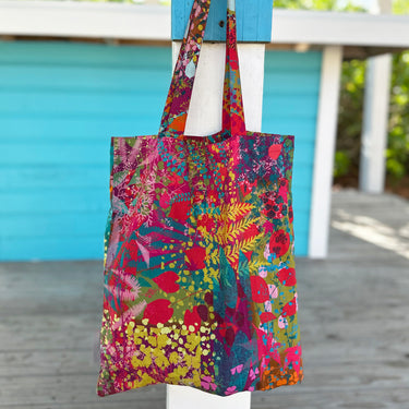 Cotton Tote Bag - Myriad Rainbow