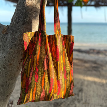 Cotton Tote Bag - Mini Ferns