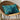 Cascading Kaleidoscope Cushion - Peacock