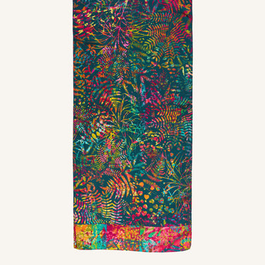 Cloud Forest Silk Scarf - Rainbow