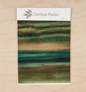 Artist’s Stripe Velvet Sample - Olive