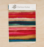 Artist’s Stripe Velvet Sample - Rainbow