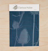 Teasel Velvet Sample – French Navy