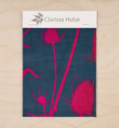 Teasel Velvet Sample – Sunset