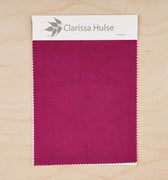 Tisbury Velvet Sample – Fuchsia