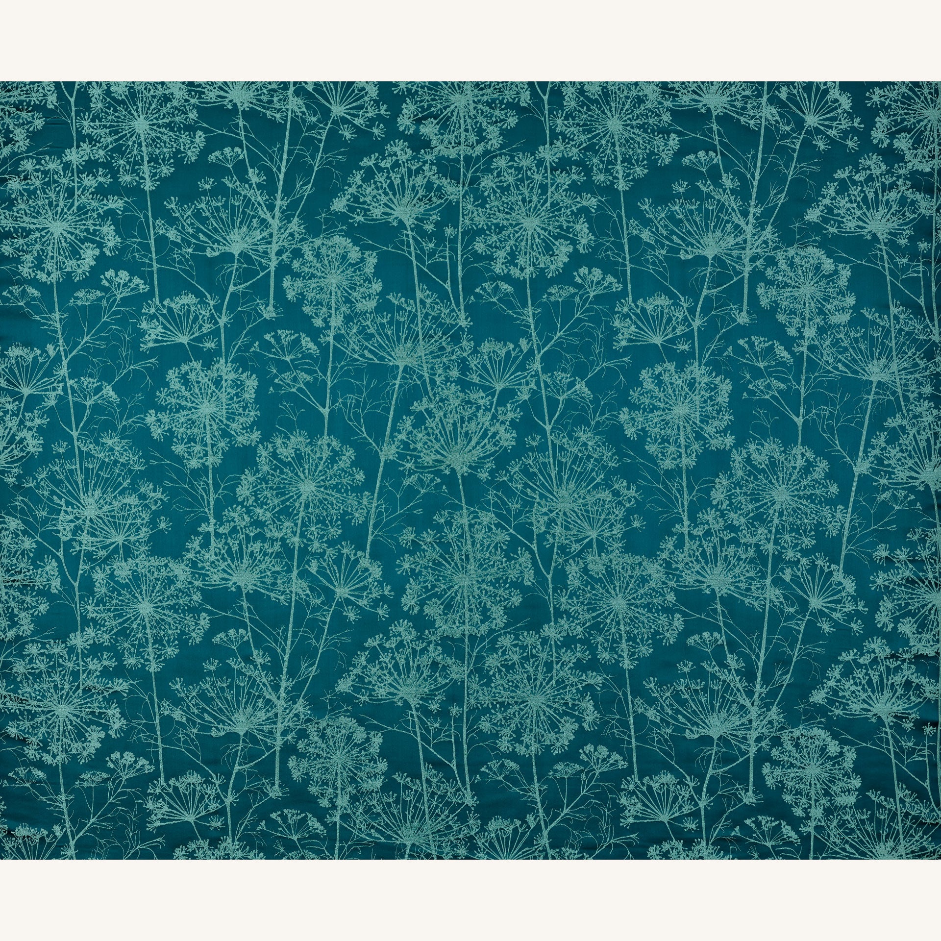 thumbnail image 2 of Clarissa Hulse Fennel Flower Jacquard Curtain Fabric – Yellow Ochre, Heavyweight UK Made 2 of 3