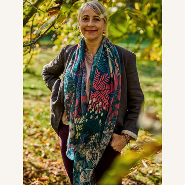 Kismet Cashmere Scarf - Twilight