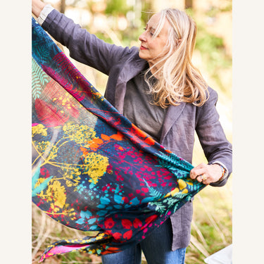 Kismet Cashmere Scarf - Rainbow