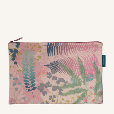 Woodland Disco Fabric Pouch Large - Dusk