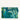 Woodland Disco Fabric Pouch - Large - Teal