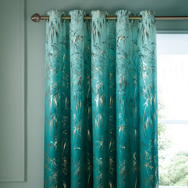 Meadow Grass - Ready Made Velvet Curtains