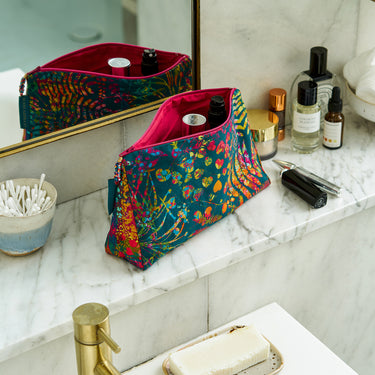 Cloud Forest Fabric Pouch Medium - Rainbow