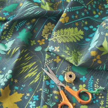 Mini Mix Cotton Poplin Fabric - Forest
