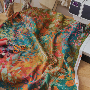 Myriad Cotton Poplin Fabric - Autumn