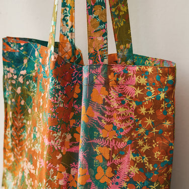Cotton Tote Bag - Myriad Autumn