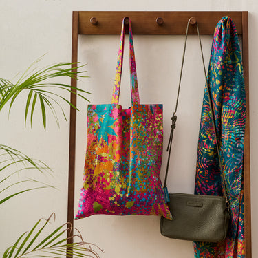Cotton Tote Bag - Myriad Rainbow