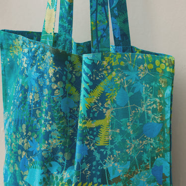 Cotton Tote Bag - Myriad Teal