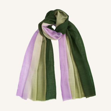 Ombre Cashmere Scarf - Iris