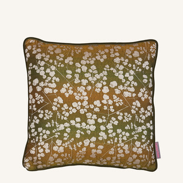 Rue Jacquard Cushion – Olive