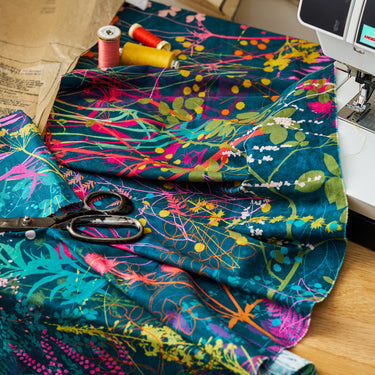 Serendipity Cotton Poplin Fabric - Rainbow