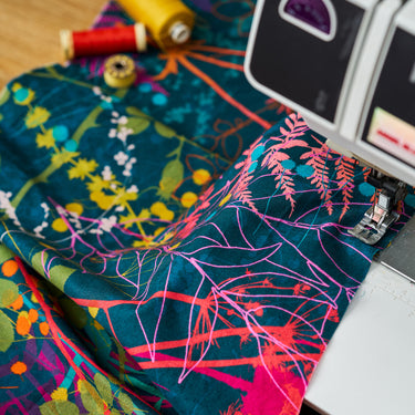 Serendipity Cotton Poplin Fabric - Rainbow