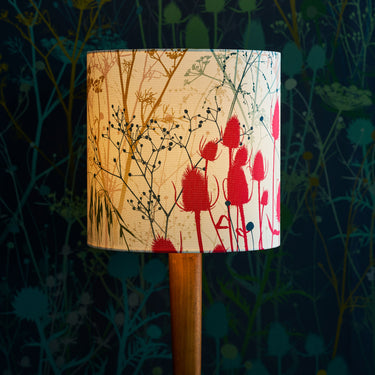 Summer Border Lampshade - Rainbow (36 x 36cm)