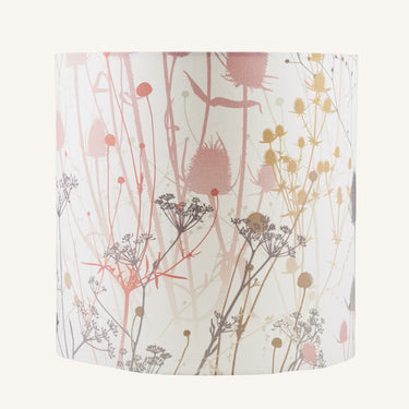 Summer Border Lampshade - Shell (36 x 36cm)