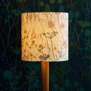 Summer Border Lampshade - Shell (36 x 36cm)