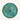Tania's Garden Circular Tray - Teal