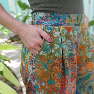 Wide-Leg Trousers - Myriad Autumn