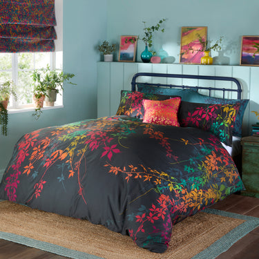 Virginia Creeper Bed Linen Set - Jewel