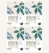 Virginia Creeper Bespoke Mural Sample Pack - Spring