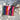 Ikat Stripe Waterproof Pouch - Rainbow