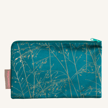 Whispering Grass Pouch - Peacock