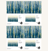 Willowherb Bespoke Mural Sample Pack - Winter