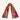 Woodland Disco Silk Scarf  - Fuchsia