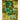 Woodland Disco Silk Scarf - Moss