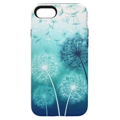 Dandelions phone case - kingfisher