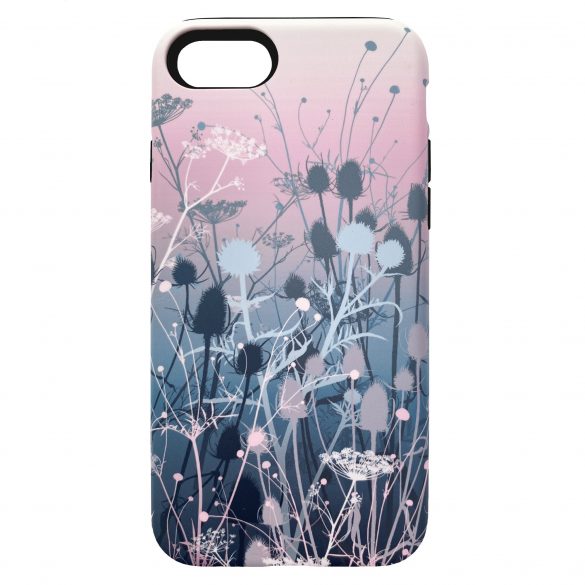 Tania's Garden phone case - blush / grey