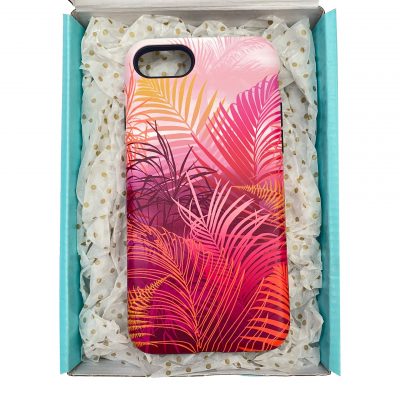 Tania's Garden phone case - fuchsia pink