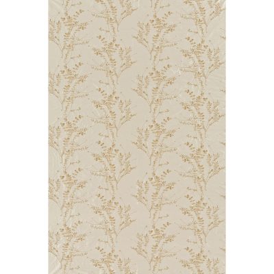 REMNANT (150cm x 130cm) Salvia silk dupion fabric - putty / honeycomb (130245)