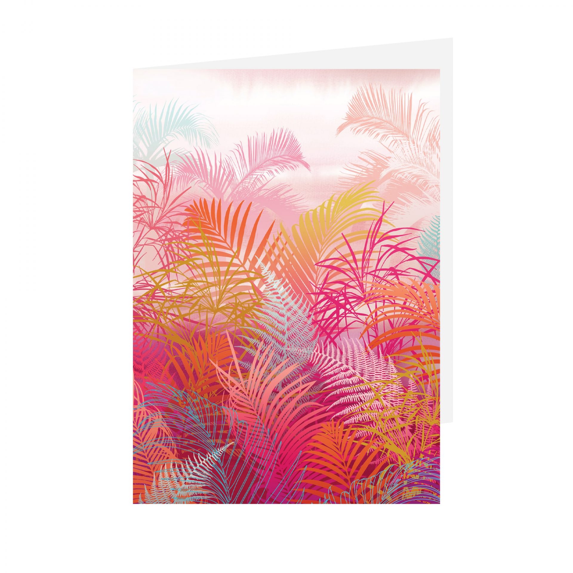 Cloud Forest - pink card