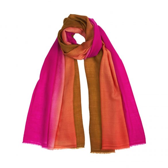 Ombre-scarf---sunset